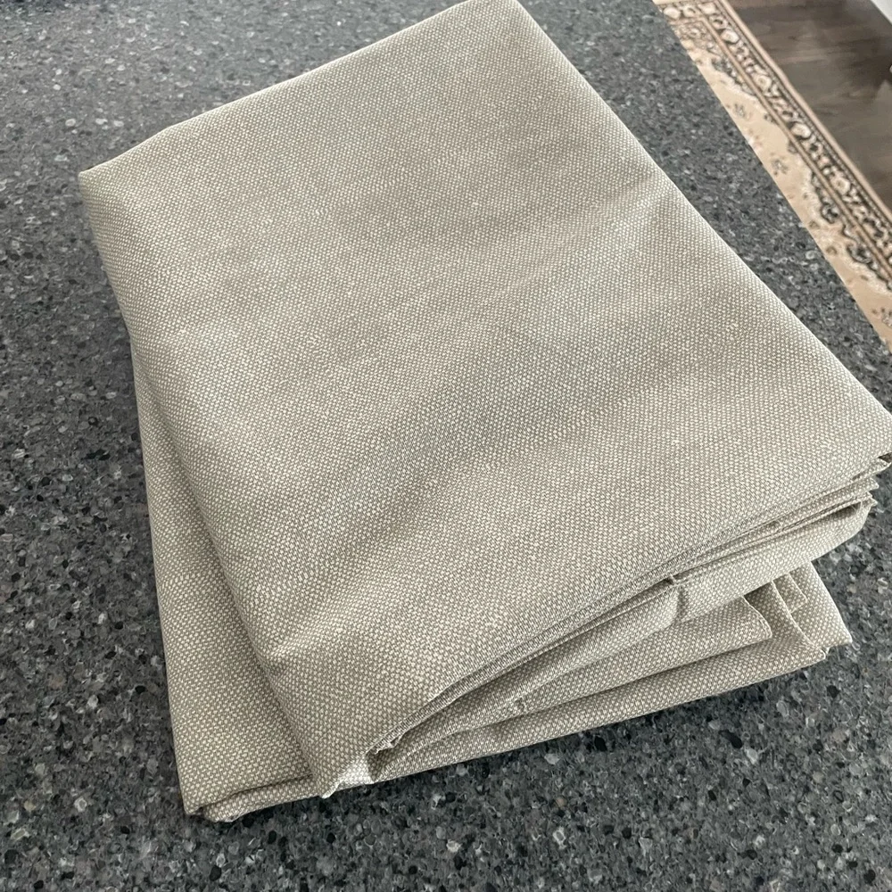 Set of West Elm Cotton Drapes
